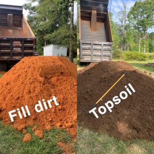 fill dirt & topsoil